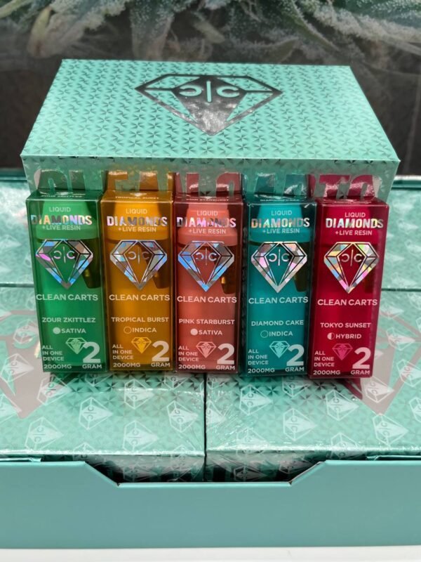 CLEAN CARTS 2G DISPOSABLE