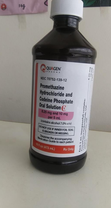 QUAGEN for sale, Promethazine Hydrochloride and Codeine Phosphate Oral solution